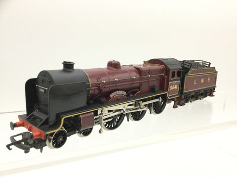 Hornby R311 OO Gauge LMS Maroon Patriot 5541 Duke of Sutherland (NEEDS ATTN)