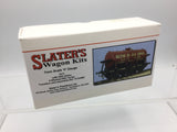 Slaters 7073 O Gauge LMS Six Wheeled 3000 Gallon Milk Tank Wagon Kit