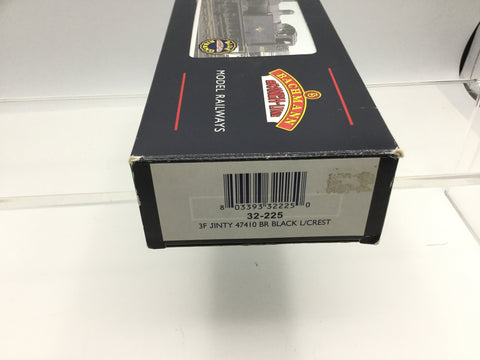 Bachmann 32-225 OO Gauge Class 3F Jinty BR Black 47410 EMPTY BOX ONLY