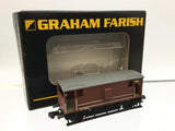 Graham Farish 377-300 N Gauge BR(LMS) Bauxite 20t Brake Van