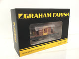 Graham Farish 377-530 N Gauge BR 20T Brake Van BR Bauxite (TOPS) 'Air Piped' [W]