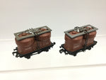 Hornby Dublo 4658 OO Gauge BR Prestwin Wagon B873000 x2