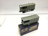 Hornby Dublo 4312 OO Gauge GWR Goods Brake Van W56421 x2