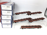 Bachmann 38-151A OO Gauge Railfreight BDA Bolster Wagons x5