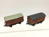 Hornby Dublo 4313 OO Gauge BR Gunpowder Van B887002 x2