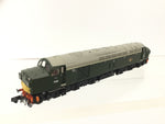 Graham Farish 371-185 N Gauge Class 40 Split Headcode D338 BR Green (Small Yellow Panels)