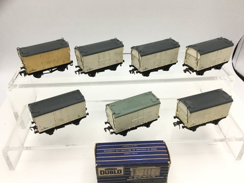Hornby Dublo 4320 OO Gauge WR Refrigerator Van W59850 x7