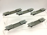 Hornby Dublo 4605 OO Gauge BR Bogie Well Wagon B901006 x5