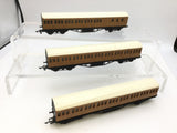 Graham Farish 10602/10612 OO Gauge LNER Suburban Coaches x3
