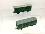 Hornby Dublo 4316 OO Gauge BR Green Horse Box S96412 x2