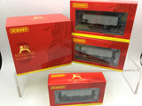 Hornby R6906 OO Gauge BR 21t Mineral Wagon Triple Pack