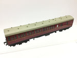 Hornby Dublo 4084 OO Gauge BR Maroon Suburban Brake 2nd Coach M43277