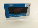 Dapol 2F-036-032 N Gauge Bulk Grain Hopper Wagon Bass Charrington 37 Weathered