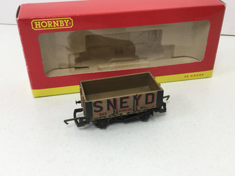 Hornby R6305 OO Gauge 6 Plank Wagon Sneyd