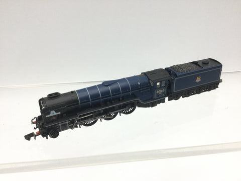 Graham Farish 372-800B N Gauge BR Blue Class A1 60163 Tornado (NEEDS ATTN)