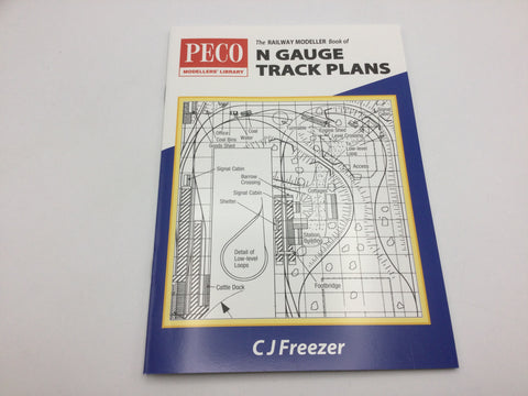 Peco/Railway Modeller PB4 Book of N gauge Track Plans