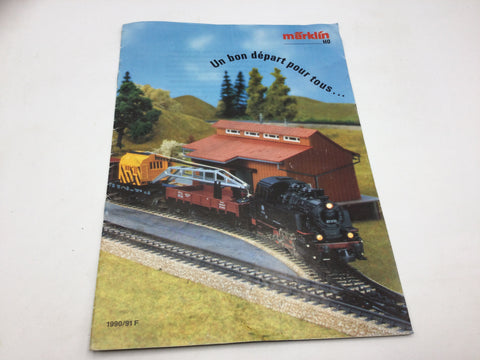 Marklin Model Railway Catalogue - 1990/1 French