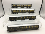 Hornby R223/R233 OO Gauge Pullman Coaches x4