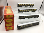 Hornby R223/R233 OO Gauge Pullman Coaches x4