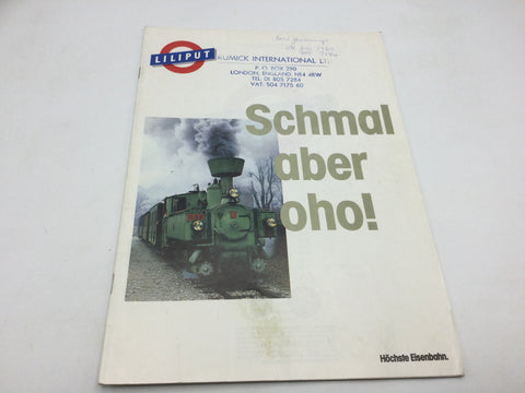 Liliput Model Railway Catalogue - 1986