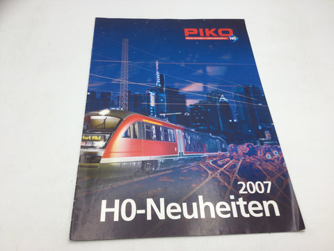 Piko Model Railway Catalogue - New Items 2007