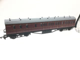 Dapol 4P-010-040 OO Gauge LMS Maroon 57' Non-Corridor Brake Coach 25266