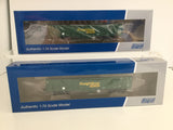 Dapol 4F-025-006 OO Gauge Freightliner MJA Bogie Box Wagons 502005/6