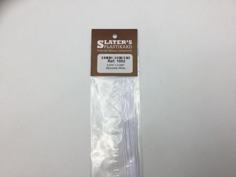 Slaters 1002 0.010" x 0.020" Microstrip - (260mm, 50 per packet)