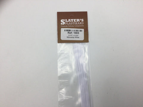 Slaters 1003 0.010" x 0.025" Microstrip - (260mm, 50 per packet)