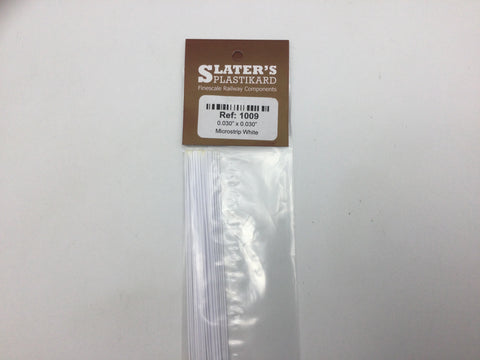 Slaters 1009 0.030" x 0.030" Microstrip - (260mm, 30 per packet)