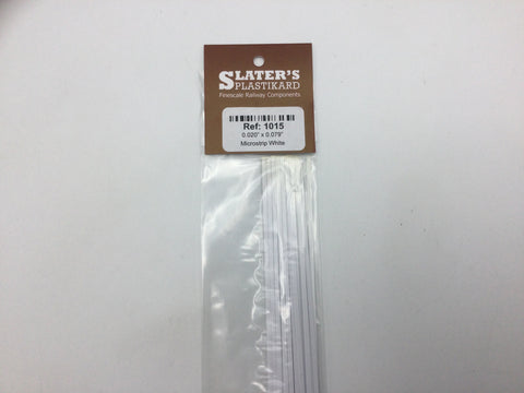 Slaters 1015 0.020" x 0.079" Microstrip - (260mm, 50 per packet)