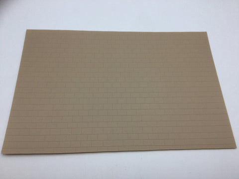 Slaters 0416 7mm/O Gauge Paving Embossed Plastikard Sheet