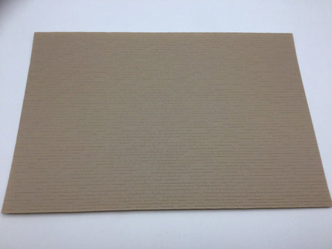 Slaters 0424 4mm/OO Gauge Dressed Stone Embossed Plastikard Sheet