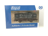 Dapol 4F-038-111 OO Gauge 20t Steel Mineral Wagon Margam 157 Weathered