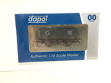 Dapol 4F-071-010 OO Gauge GWR 7 Plank Wagon 06562 Weathered