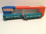 Roco 44126 HO Gauge SBB Schiebewandwagen Cargo (2 Pack)