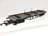 Hornby R6123 OO Gauge BR Bogie Bolster Wagon W107259