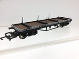 Hornby R6123 OO Gauge BR Bogie Bolster Wagon W107259