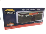 Bachmann 44-191 OO Gauge Scenecraft Red Star Parcels Office