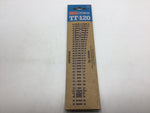 Peco SL-U1295 TT:120 Gauge Code 55 Medium Radius Right Hand Turnout Unifrog
