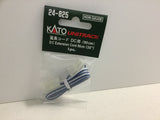 Kato 24-825 N Gauge Unitrack DC Extension Cable Blue 90cm