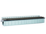 Kato 20-462 N Gauge Unitrack (S124T) Straight Plate Girder Bridge Grey 124mm