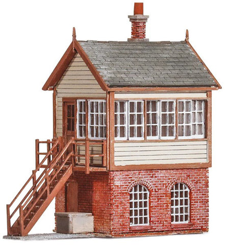 Peco LK-12100 TT Gauge GWR Signal Box Laser Cut Kit