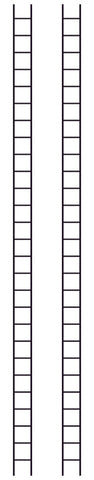Peco LK-748 O Gauge Ladders (Pack 4)