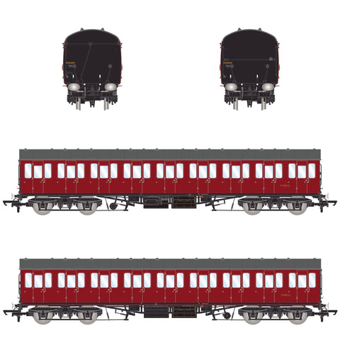 Accurascale 2376 OO Gauge BR Maroon Mk1 57' Non-Gangway Coach - TO - M48036