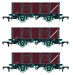 Accurascale 1090-MDVA OO Gauge BR 21T COAL21VB/MDV - Bauxite Pre-TOPS- Pack A