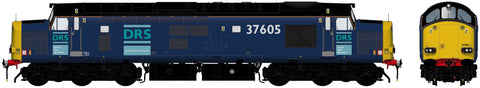 Accurascale 231237605DCC OO Gauge DRS Class 37/6 No 37605 DCC SOUND