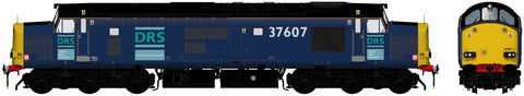 Accurascale 231337607DCC OO Gauge DRS Class 37/6 No 37607 DCC SOUND