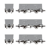 Accurascale 2817 OO Gauge P6 Hopper 1901-1904 Pre-Grouping: NER Grey Triple Pack