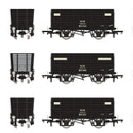 Accurascale 2832 OO Gauge P7 Hopper - NCB (Brodsworth) Black - Triple Pack